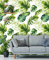 Tropical Palm Leaves Wallpaper